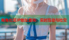 海角社区IP地址查询：实时互动与社交