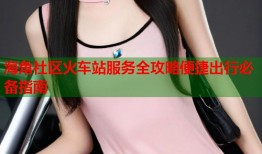 海角社区火车站服务全攻略便捷出行必备指南