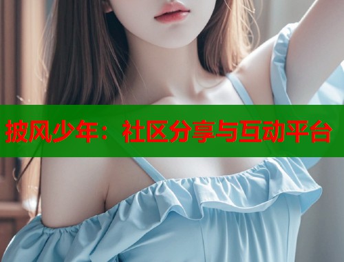 披风少年：社区分享与互动平台