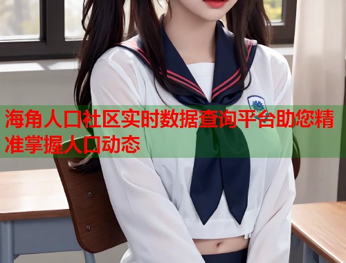 海角人口社区实时数据查询平台助您精准掌握人口动态