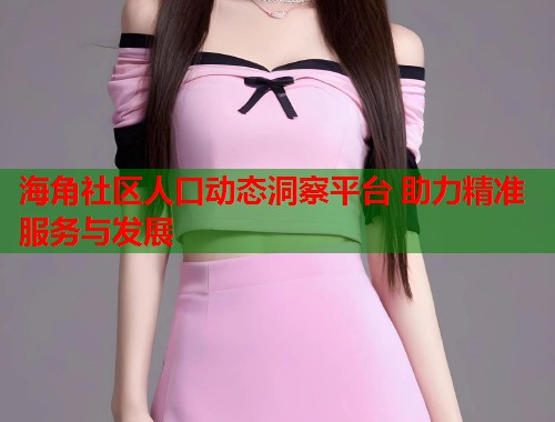 海角社区人口动态洞察平台 助力精准服务与发展