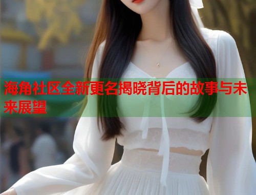 海角社区全新更名揭晓背后的故事与未来展望