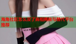 海角社区怎么没了真相揭秘与替代平台推荐